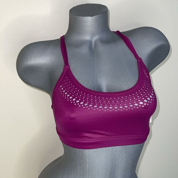 Victoria’s Secret VSX Sport Bra Wire free Unlined Shiny. Size Small. NWT - Picture 3 of 13